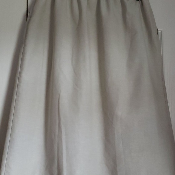 Vintage Cricket Lane Skirt Women's Size 10 Tan Elegant - Picture 7 of 9